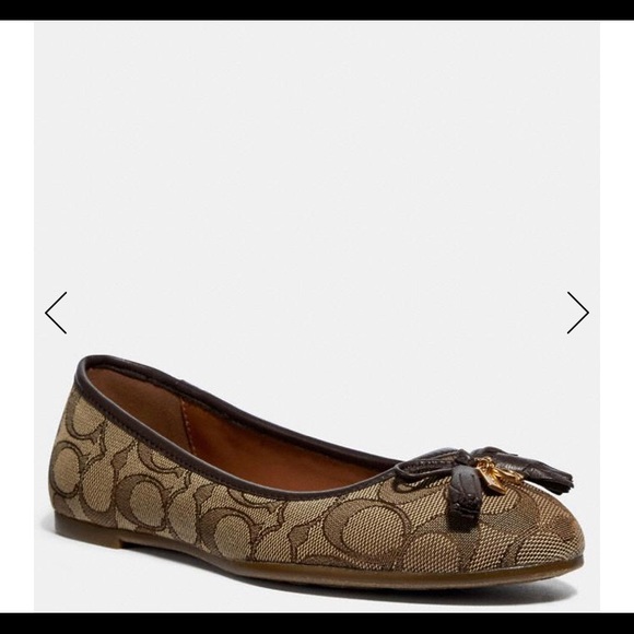 Coach ballet flats - Worn one time - Picture 1 of 3
